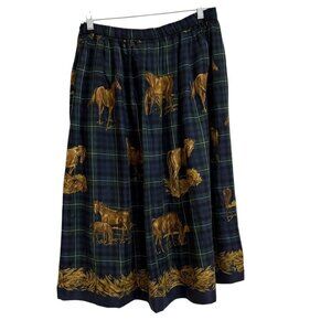 Susan Bristol Petite Skirt SZ 14 Horses Countryside KY Bluegrass